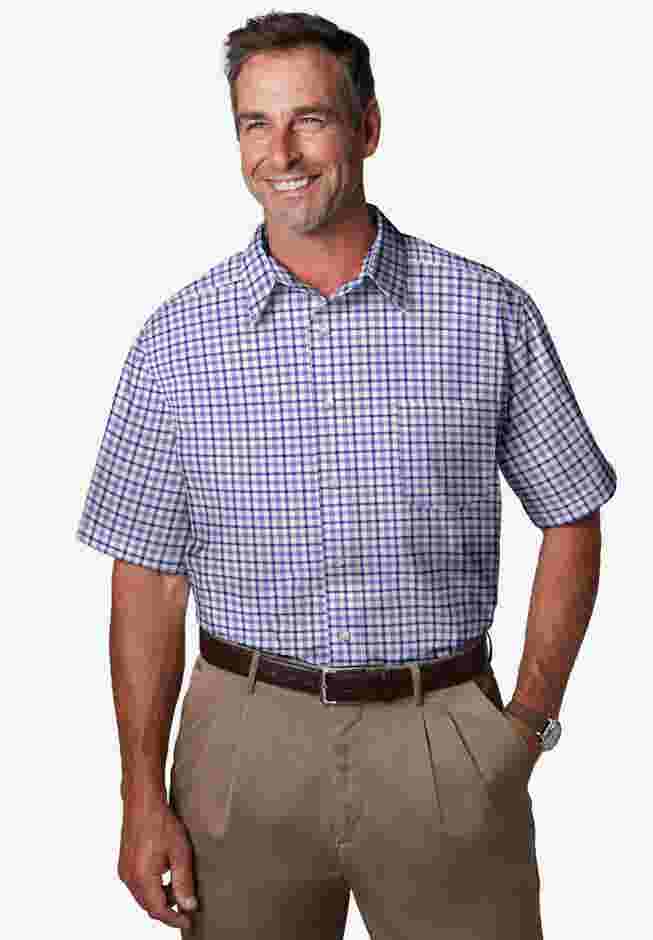 Wrinkle-Free Short-Sleeve Dress Shirt image number 0