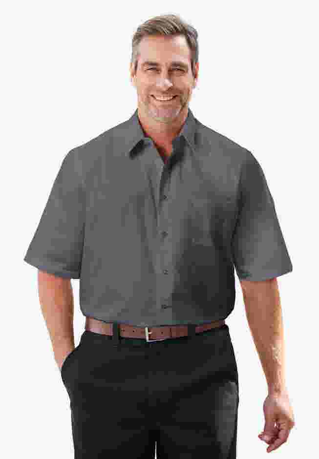 Wrinkle-Free Short-Sleeve Dress Shirt image number 0