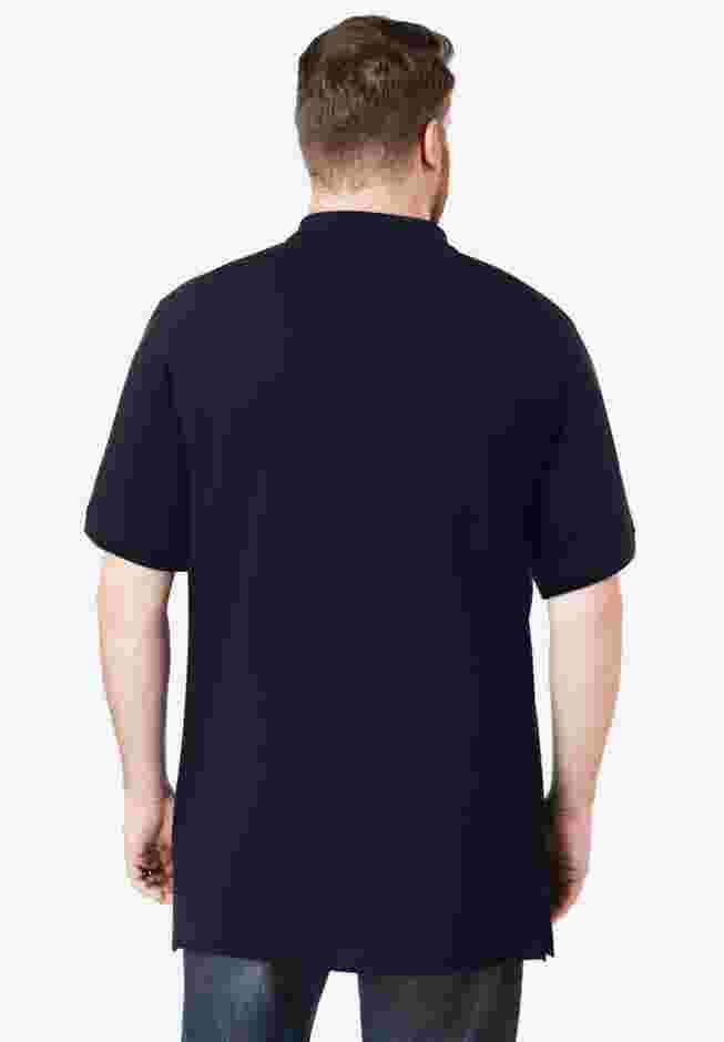 3-Pack Longer-Length Cotton Polos image number 2