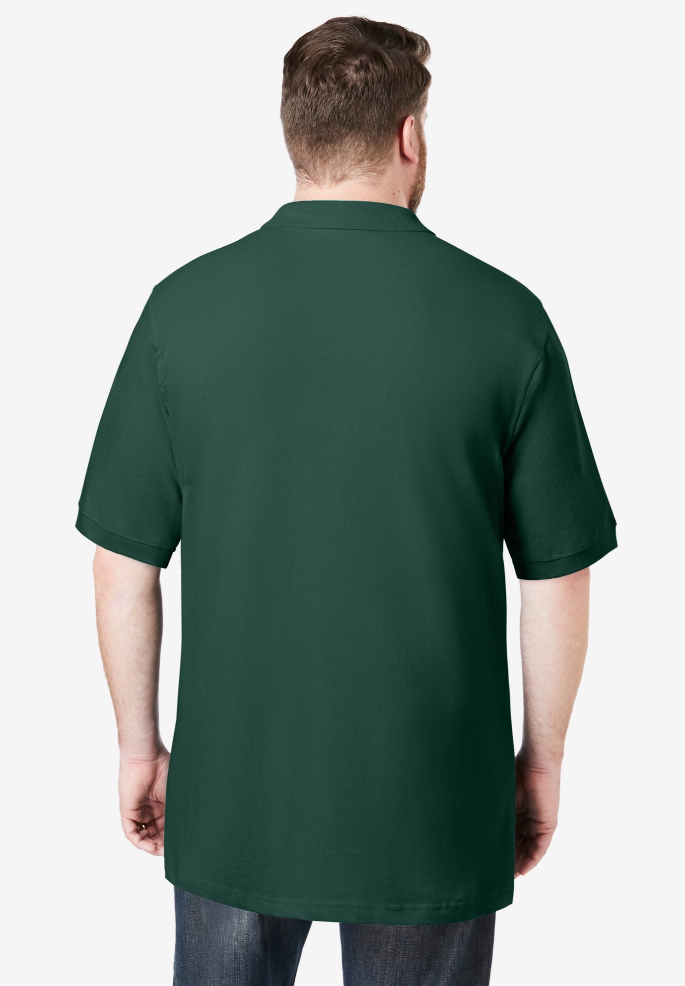 3-Pack Longer-Length Cotton Polos image number 3