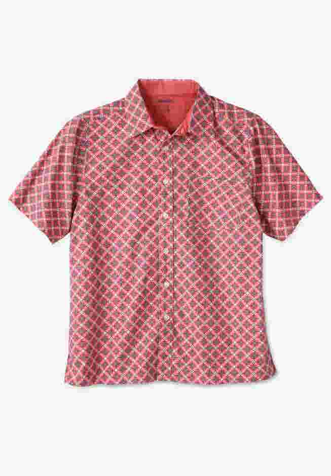 The No-Tuck Casual Short Sleeve Shirt image number 0