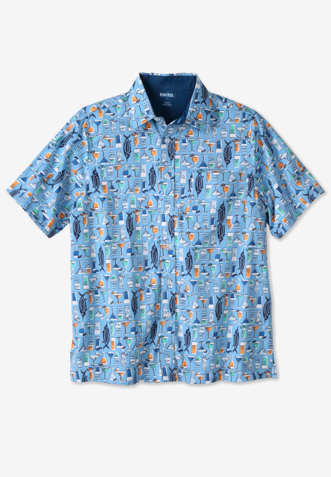 The No-Tuck Casual Short Sleeve Shirt image number 0