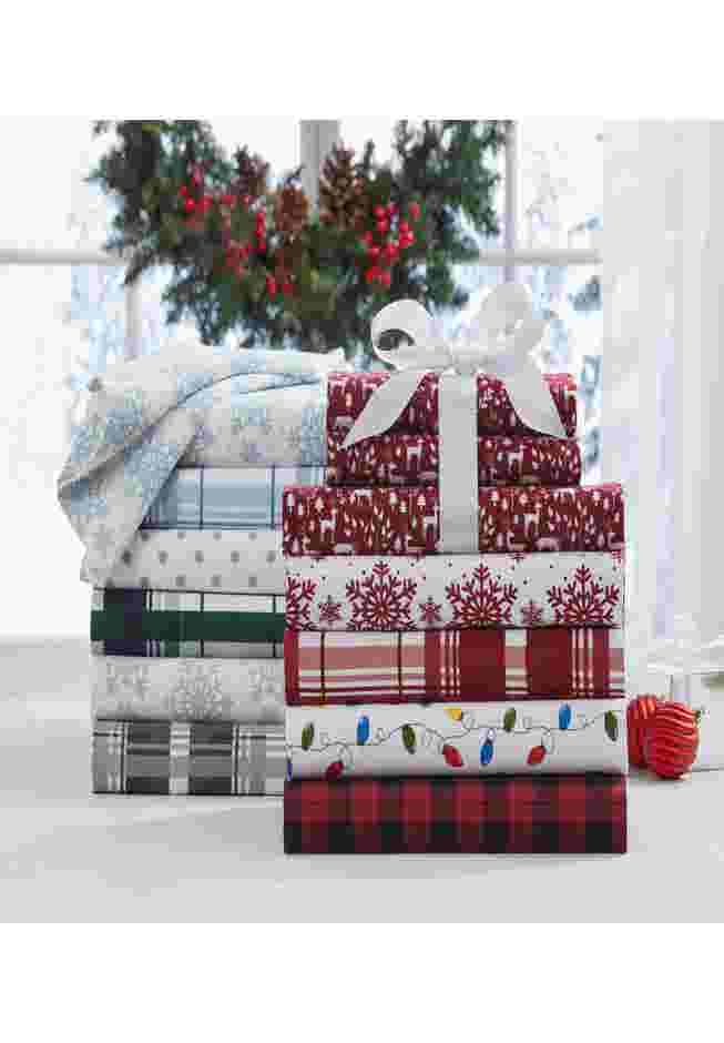 Cotton Flannel Print Sheet Set image number 1