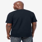 Lightweight Stretch Mesh Pique Crewneck image number null