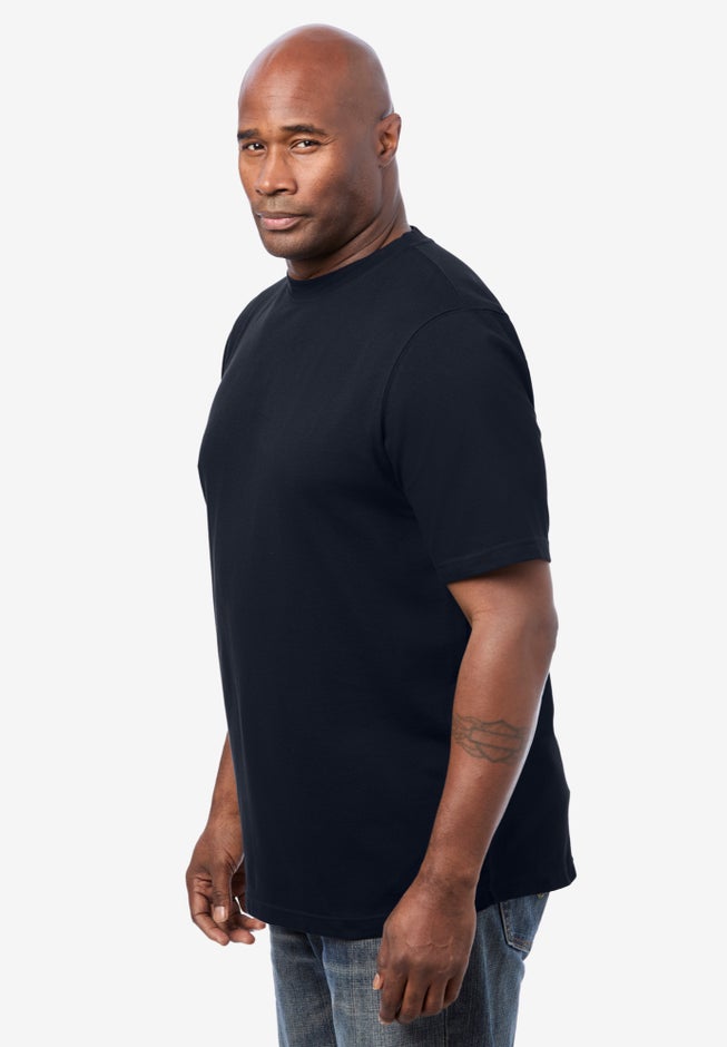 Lightweight Stretch Mesh Pique Crewneck image number 2