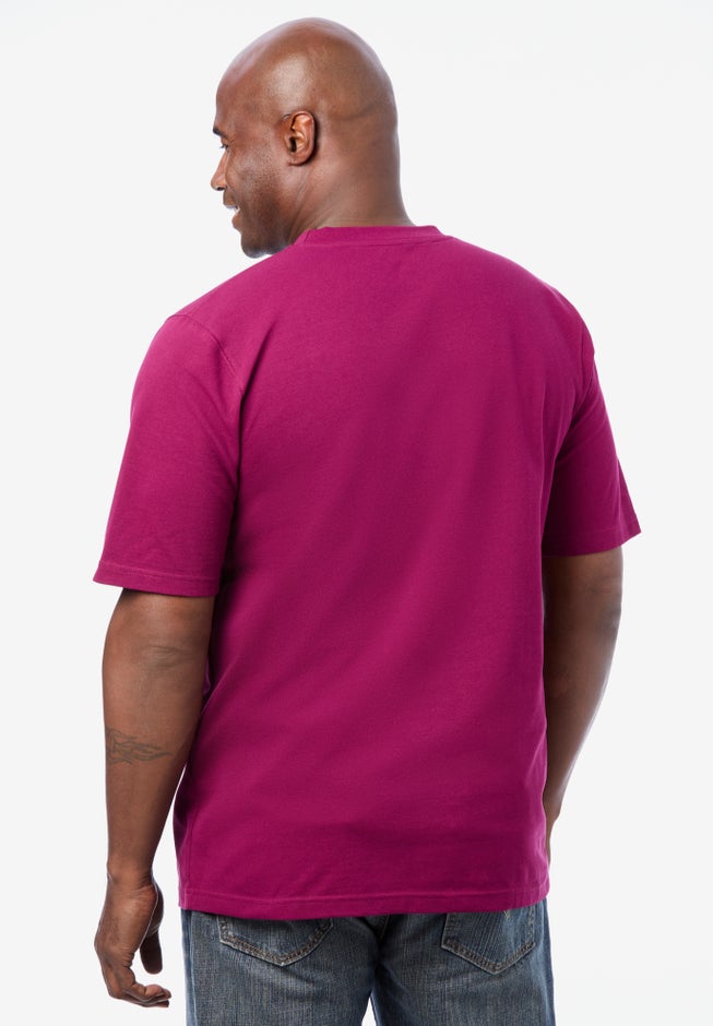 Lightweight Stretch Mesh Pique Crewneck image number 1