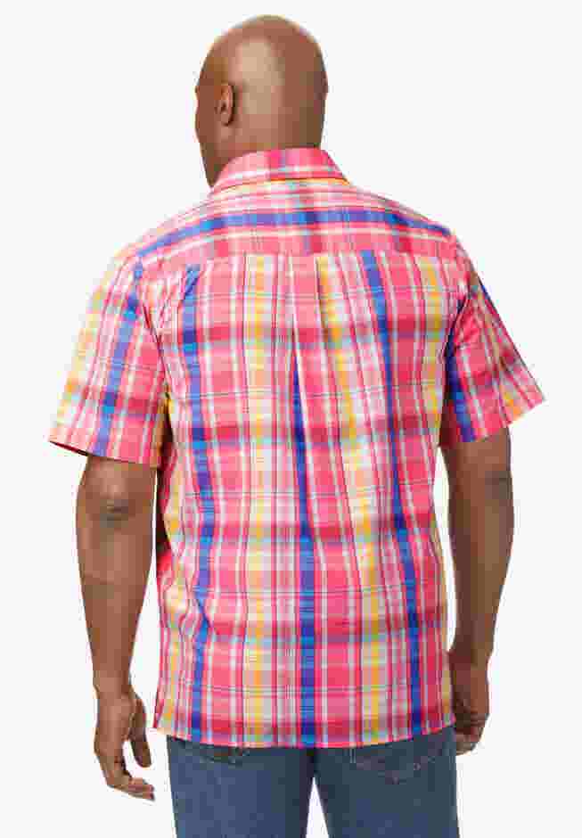 Short-Sleeve Plaid Shirt image number 2