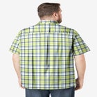 Plaid Wrinkle-Resistant Short Sleeve Button Down image number null