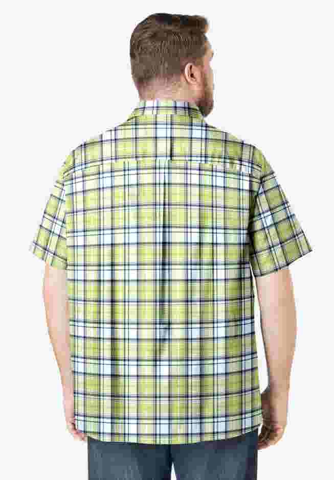 Short-Sleeve Plaid Shirt image number 2