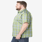 Plaid Wrinkle-Resistant Short Sleeve Button Down image number null