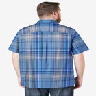 Plaid Wrinkle-Resistant Short Sleeve Button Down image number 1