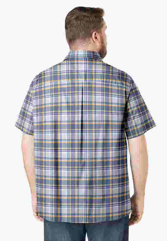 Short-Sleeve Plaid Shirt image number 2