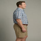 Plaid Wrinkle-Resistant Short Sleeve Button Down image number 2