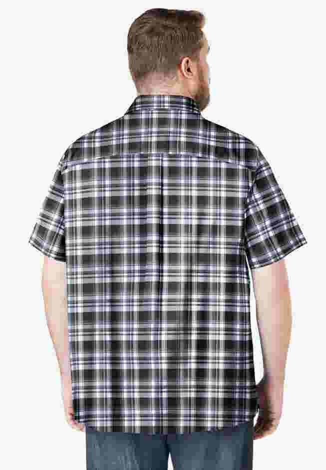 Short-Sleeve Plaid Shirt image number 2