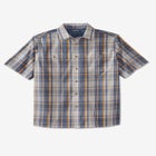 Plaid Wrinkle-Resistant Short Sleeve Button Down image number null