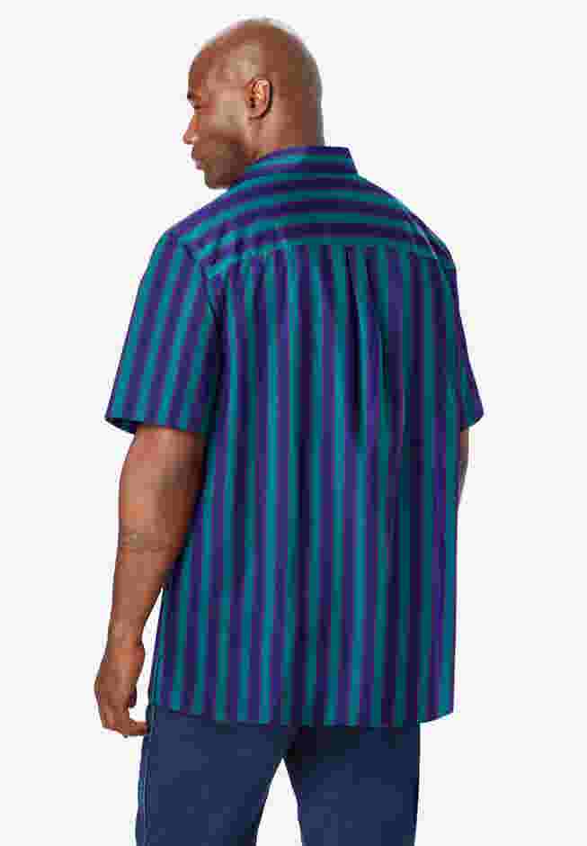 Striped Short-Sleeve Sport Shirt image number 2