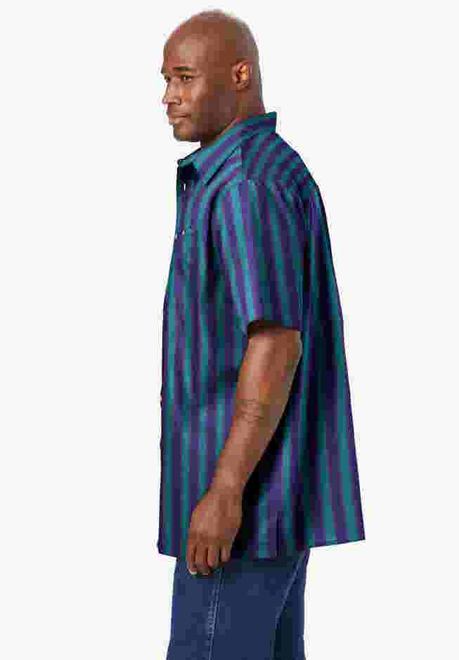 Striped Short-Sleeve Sport Shirt image number 3