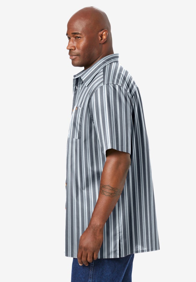 Wrinkle-Resistant Short Sleeve Button Down image number 3