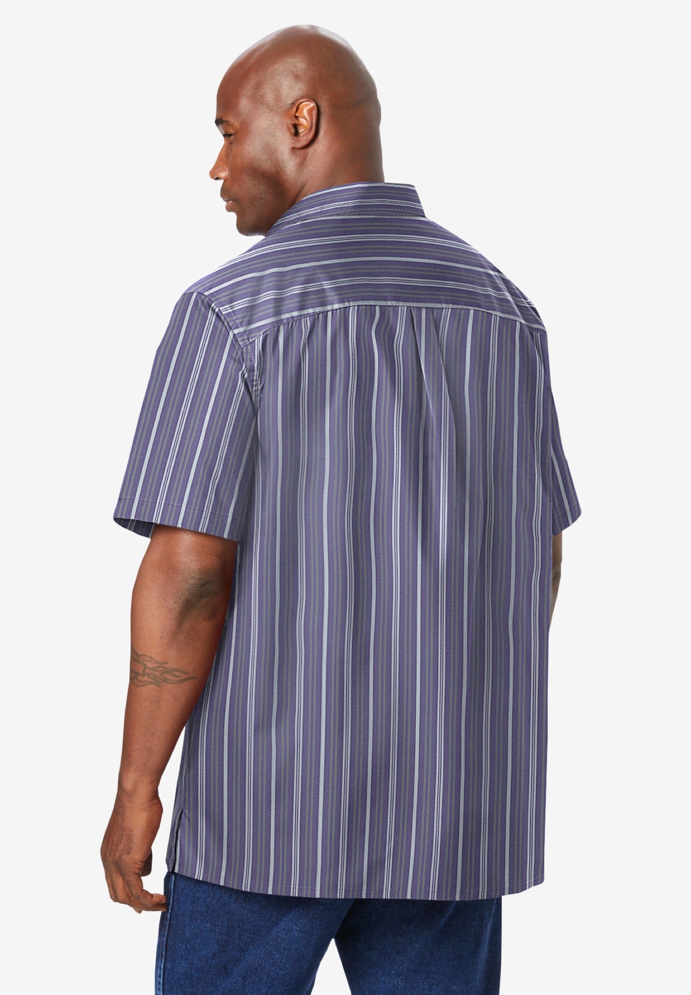 Wrinkle-Resistant Short Sleeve Button Down image number 2
