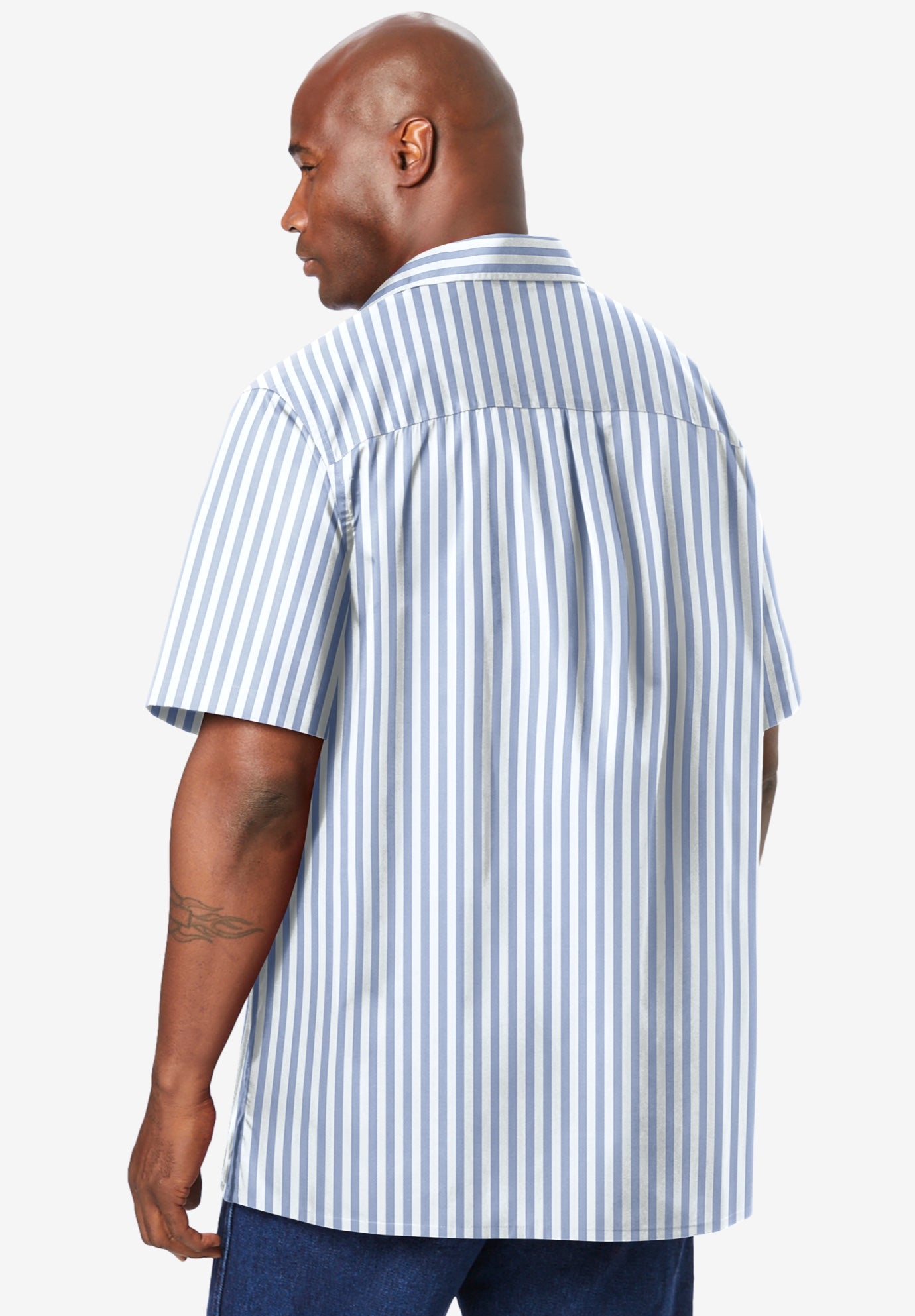 Wrinkle-Resistant Short Sleeve Button Down image number 2