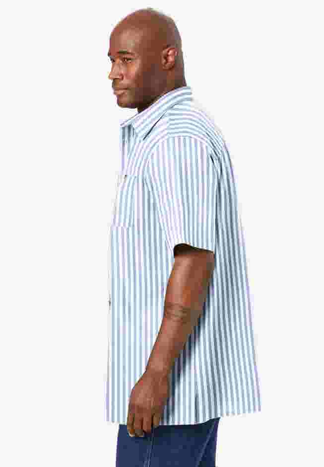 Wrinkle-Resistant Short Sleeve Button Down image number 3