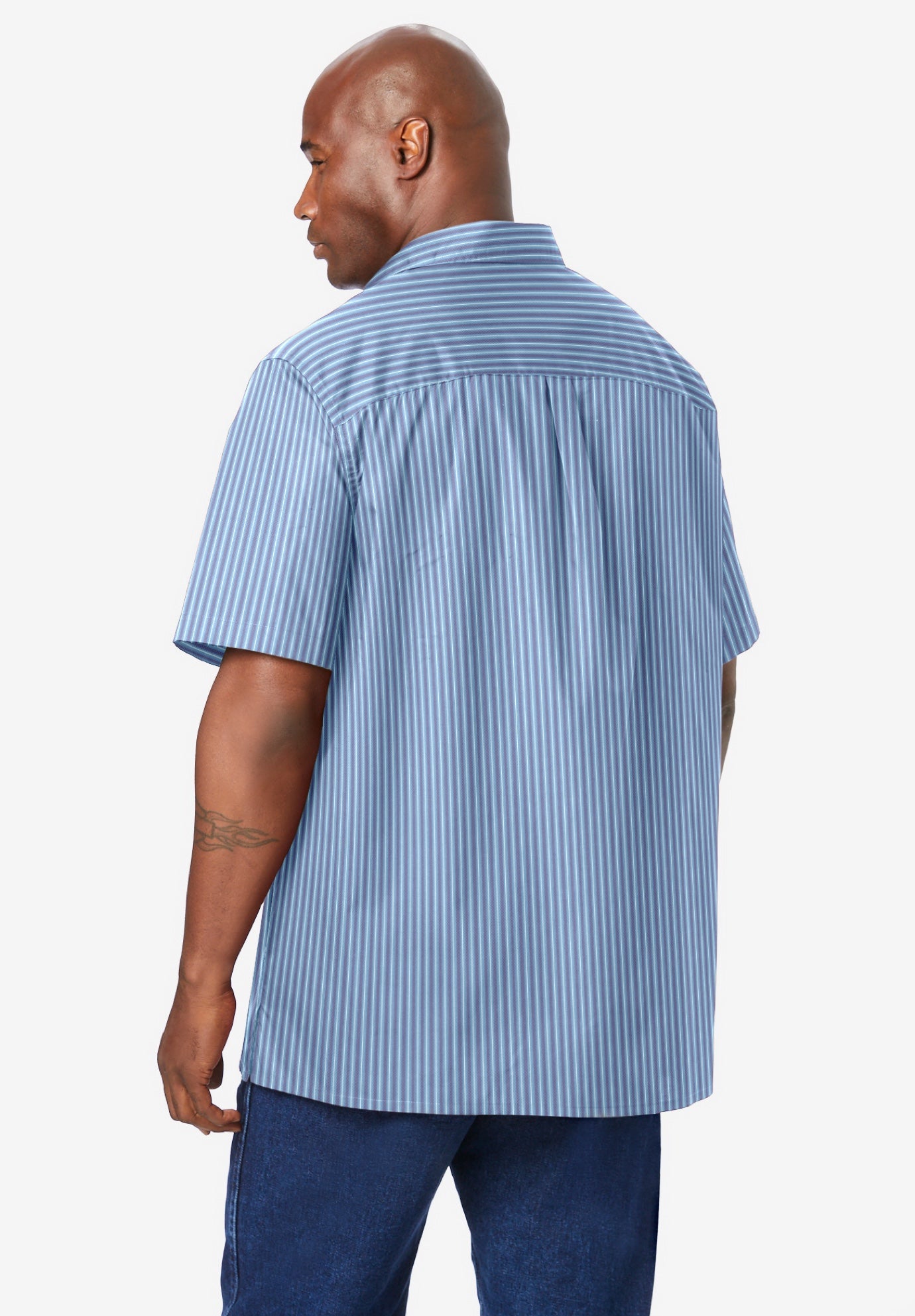 Wrinkle-Resistant Short Sleeve Button Down image number 2