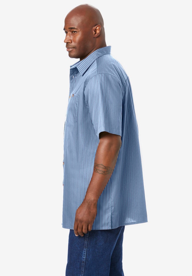 Wrinkle-Resistant Short Sleeve Button Down image number 3