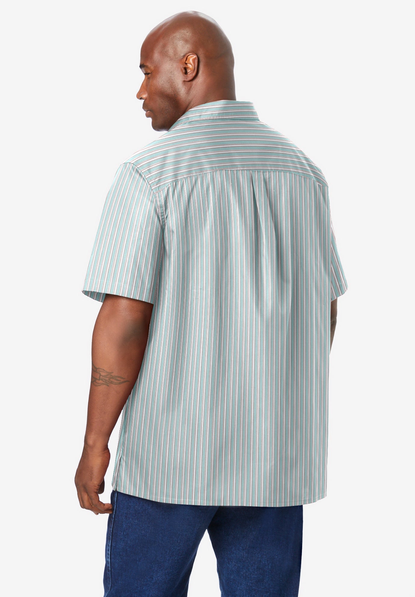 Wrinkle-Resistant Short Sleeve Button Down image number 1
