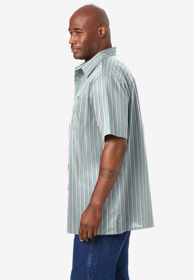 Wrinkle-Resistant Short Sleeve Button Down image number 2