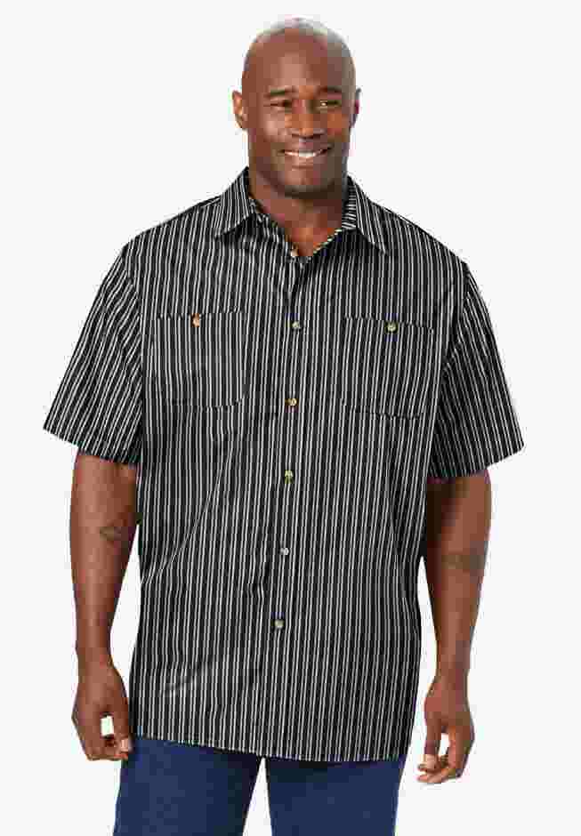 Wrinkle-Resistant Short Sleeve Button Down image number 0