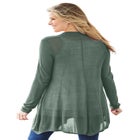 Lightweight Open Front Cardigan Sweater image number null