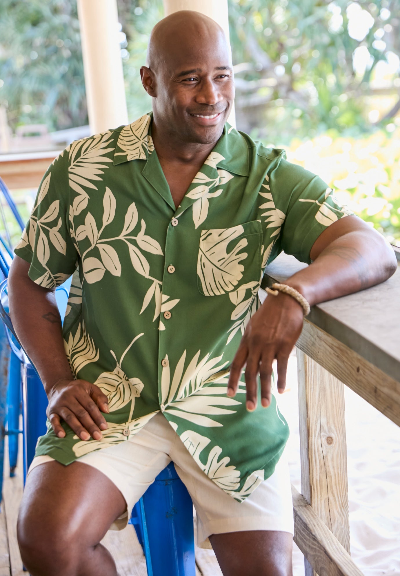 Printed Camp Shirt image number 0