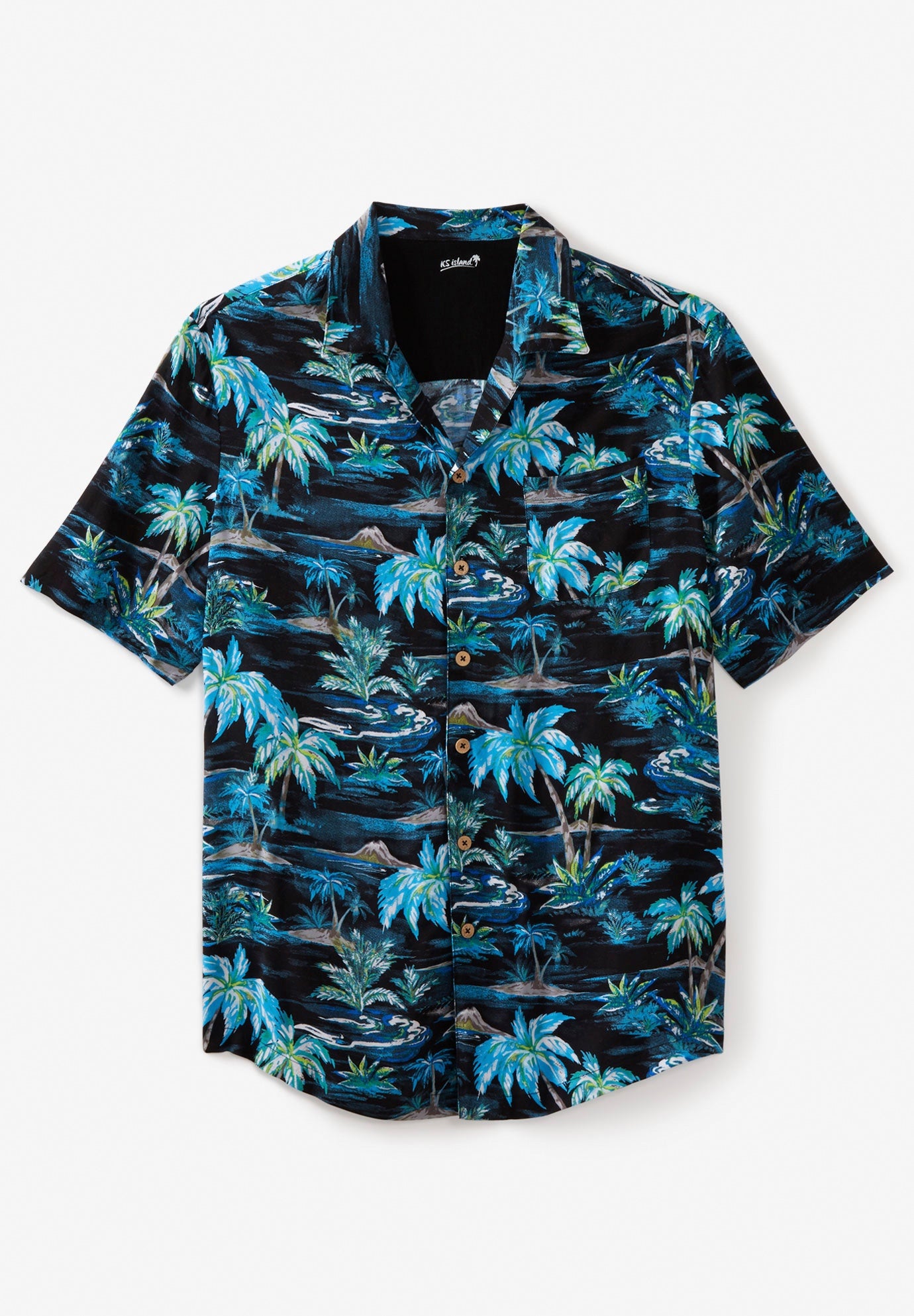 Printed Camp Shirt image number 1