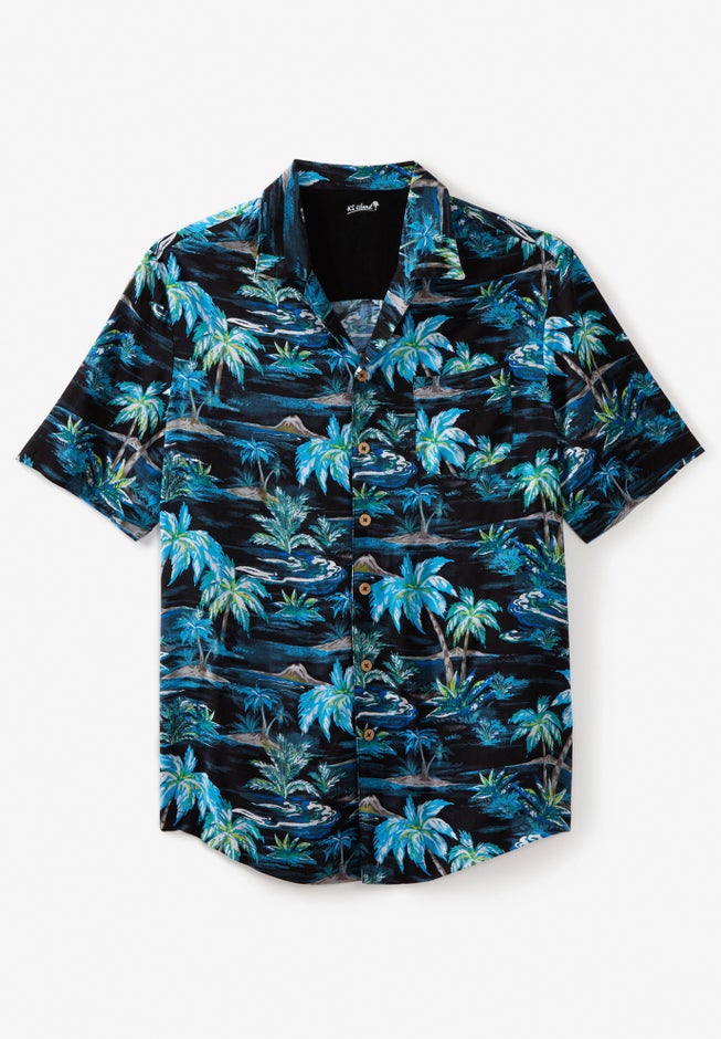 Printed Camp Shirt image number 1