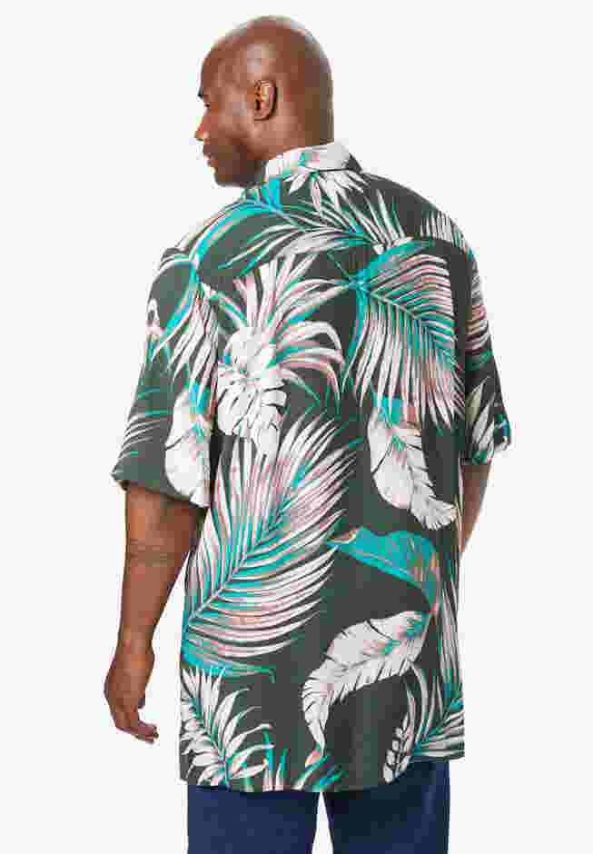 Printed Camp Shirt image number 1
