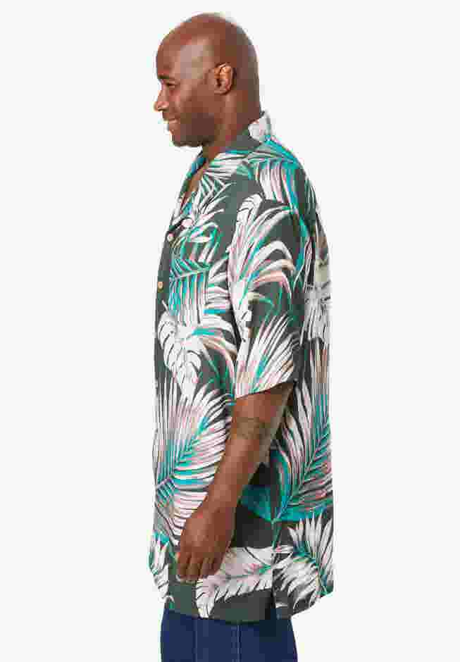 Printed Camp Shirt image number 2