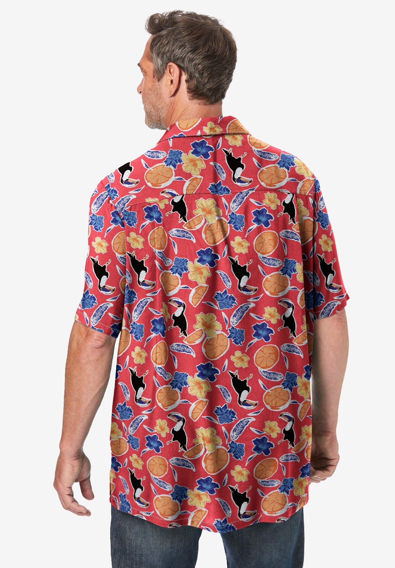Printed Camp Shirt image number 1