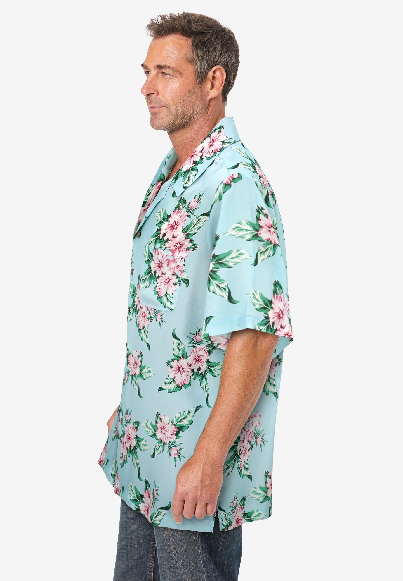 Printed Camp Shirt image number 2