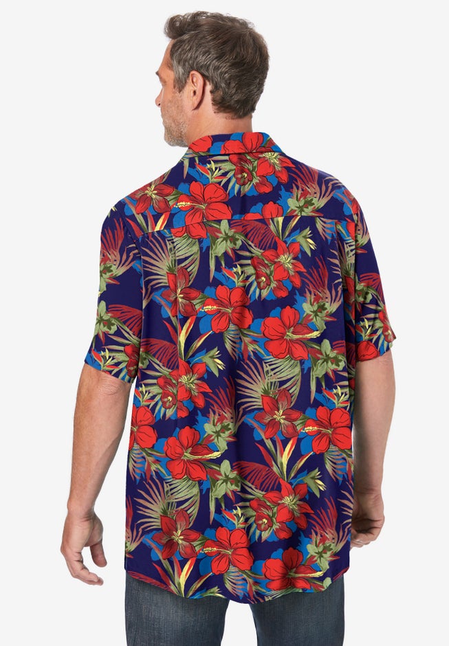 Printed Camp Shirt image number 5
