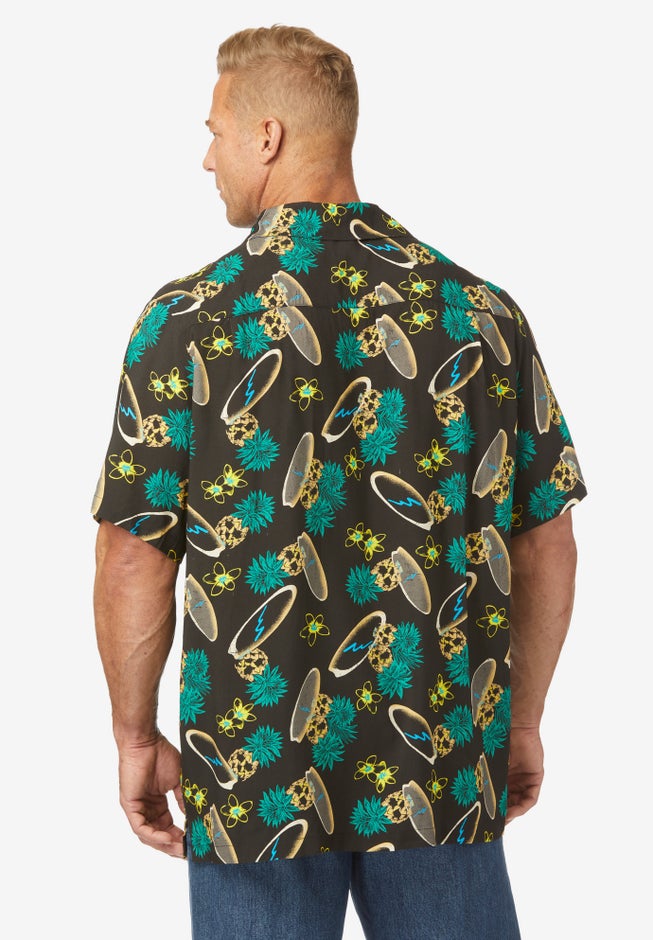 Printed Camp Shirt image number null
