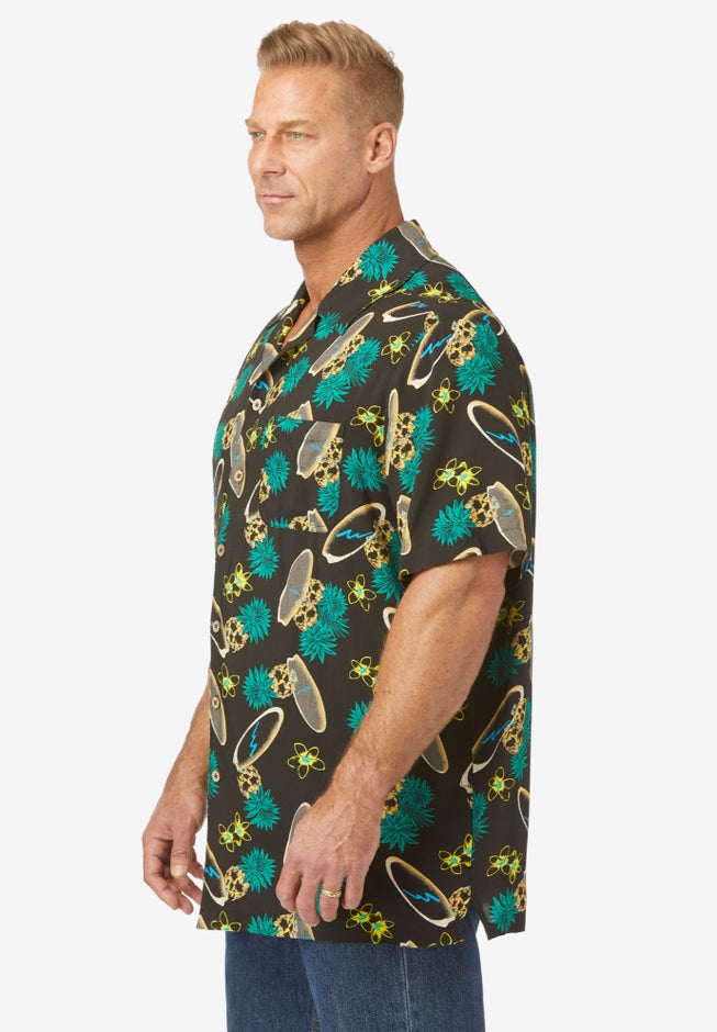 Printed Camp Shirt image number null