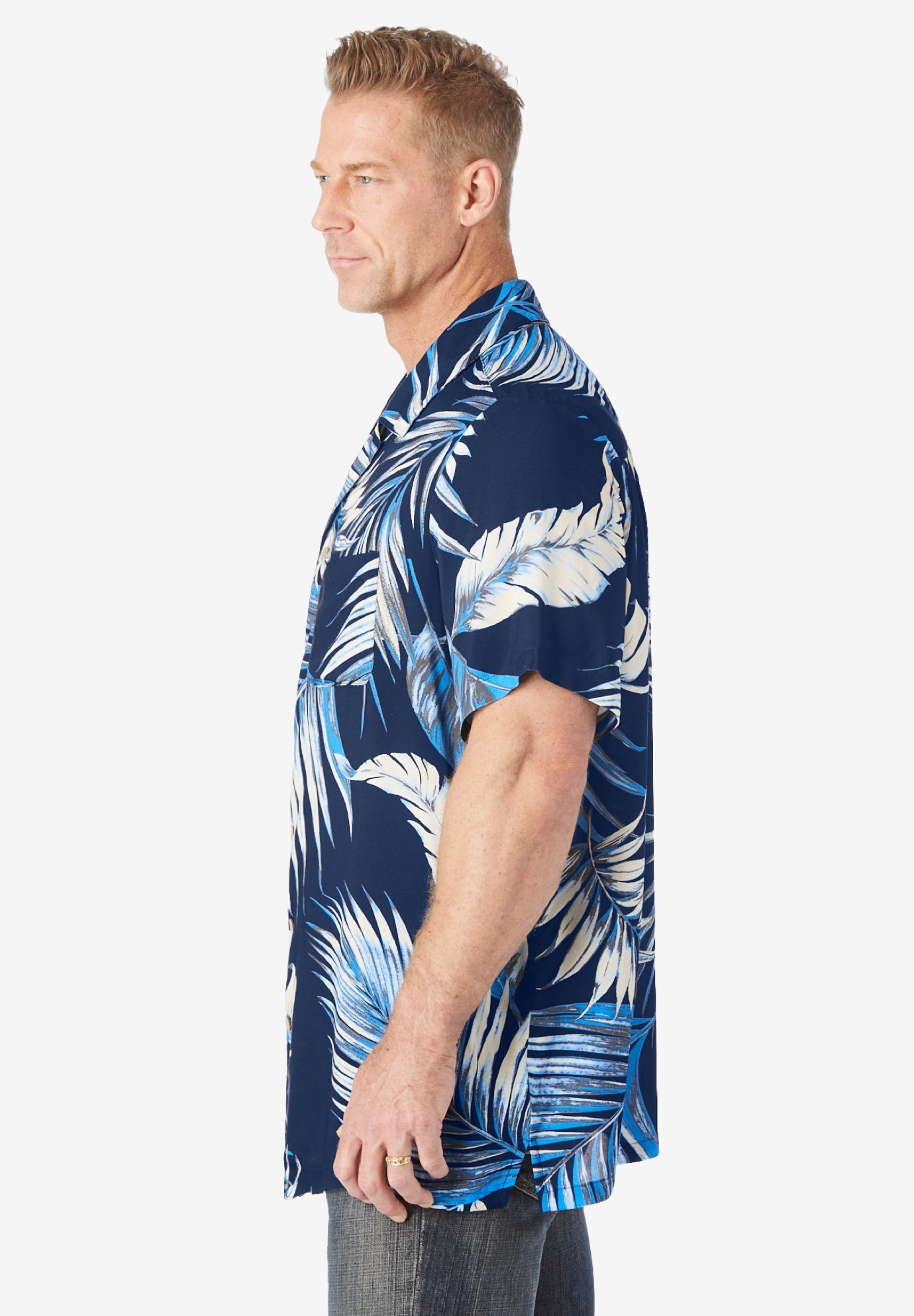 Printed Camp Shirt image number 2