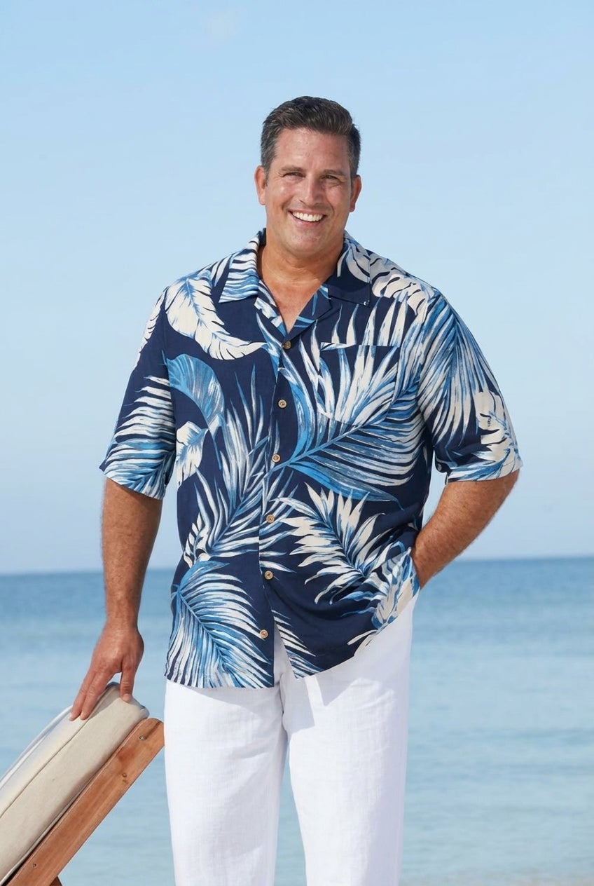 Printed Camp Shirt image number 0