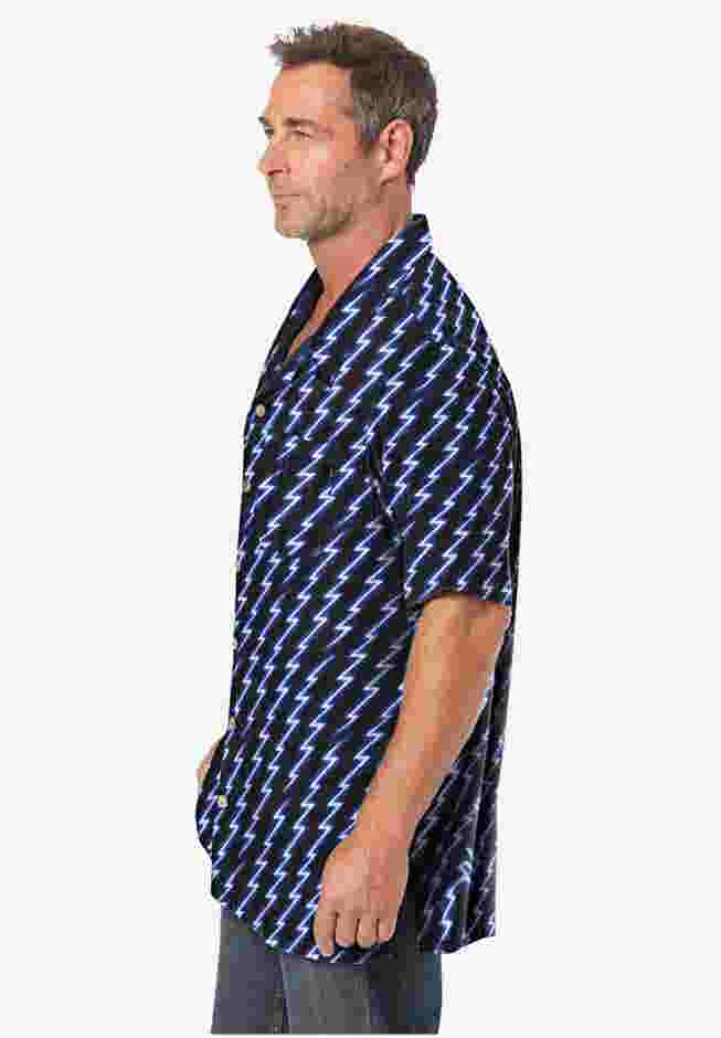 Printed Camp Shirt image number 2