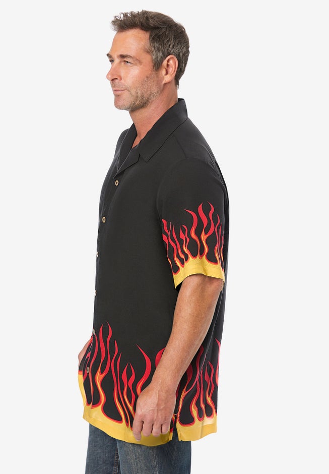 Printed Camp Shirt image number 1