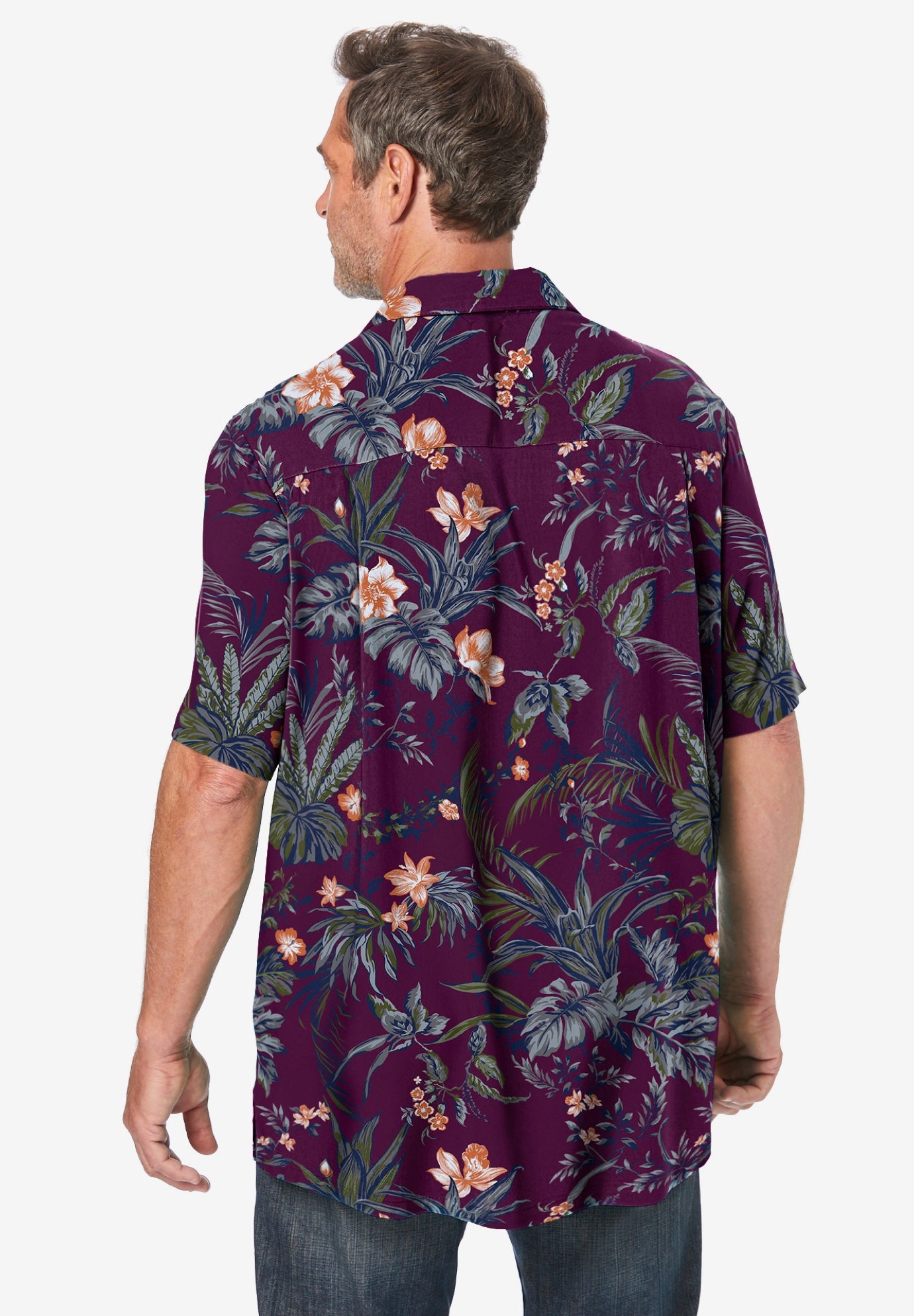 Printed Camp Shirt image number 3