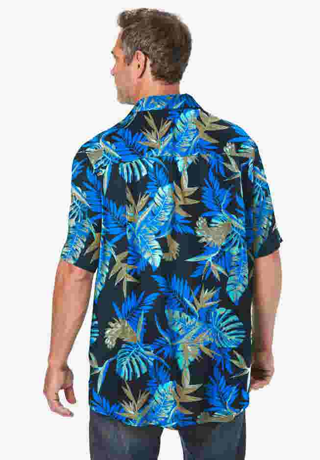 Printed Camp Shirt image number 1