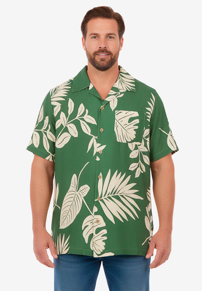 Printed Camp Shirt image number 2