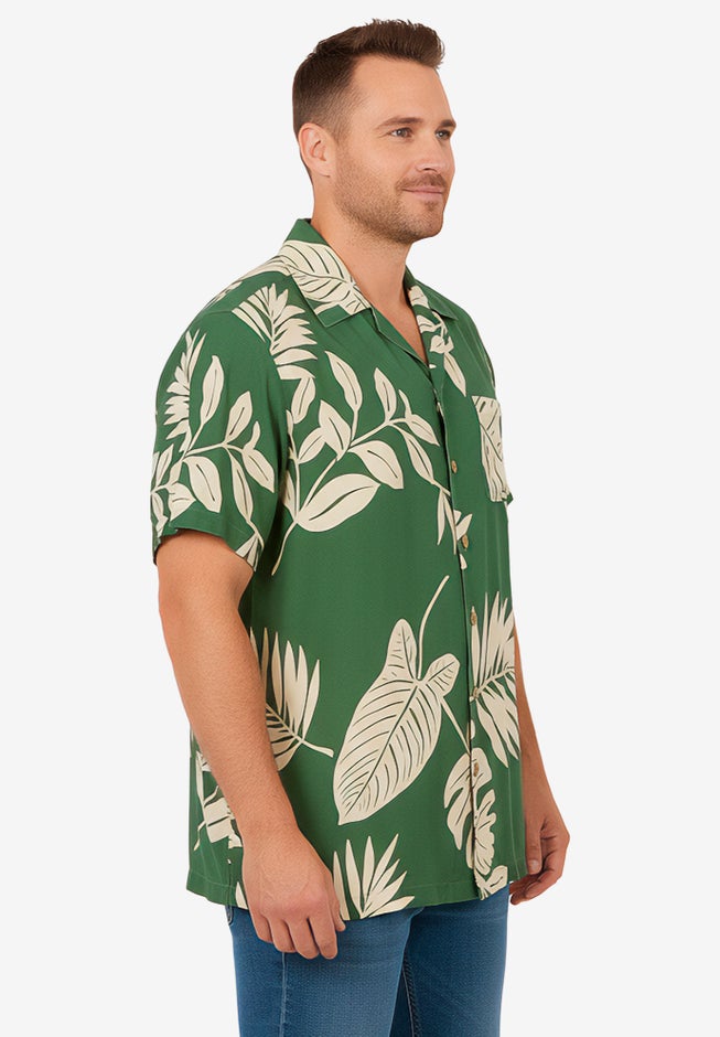 Printed Camp Shirt image number 3