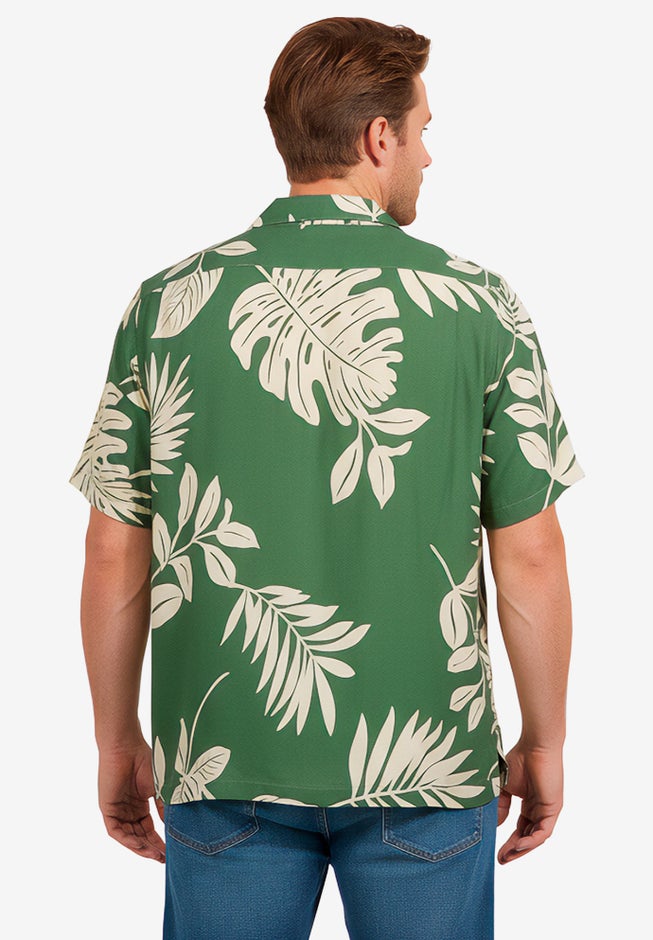 Printed Camp Shirt image number 4